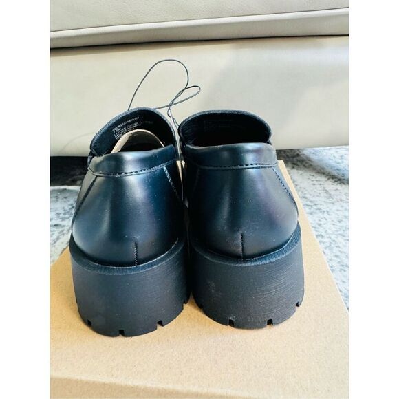 STEVE MADDEN NWB Black Lug Loafer - Picture 6 of 10